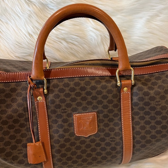 Authentic Celine Vintage Travel Bag - Picture 3 of 12